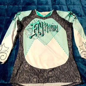 Fly Racing Kinetic Dirt Bike ATV Riding Jersey, Women’s Size Medium.